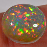 11.2 Karat - Schöner dunkler oval geschliffener Äthiopischer Welo Opal - DeinOpal