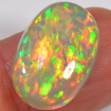 12.4 Karat - Brillianter Äthiopischer Welo Opal mit Zellen - Muster - DeinOpal