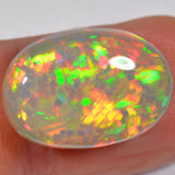 12.4 Karat - Brillianter Äthiopischer Welo Opal mit Zellen - Muster - DeinOpal