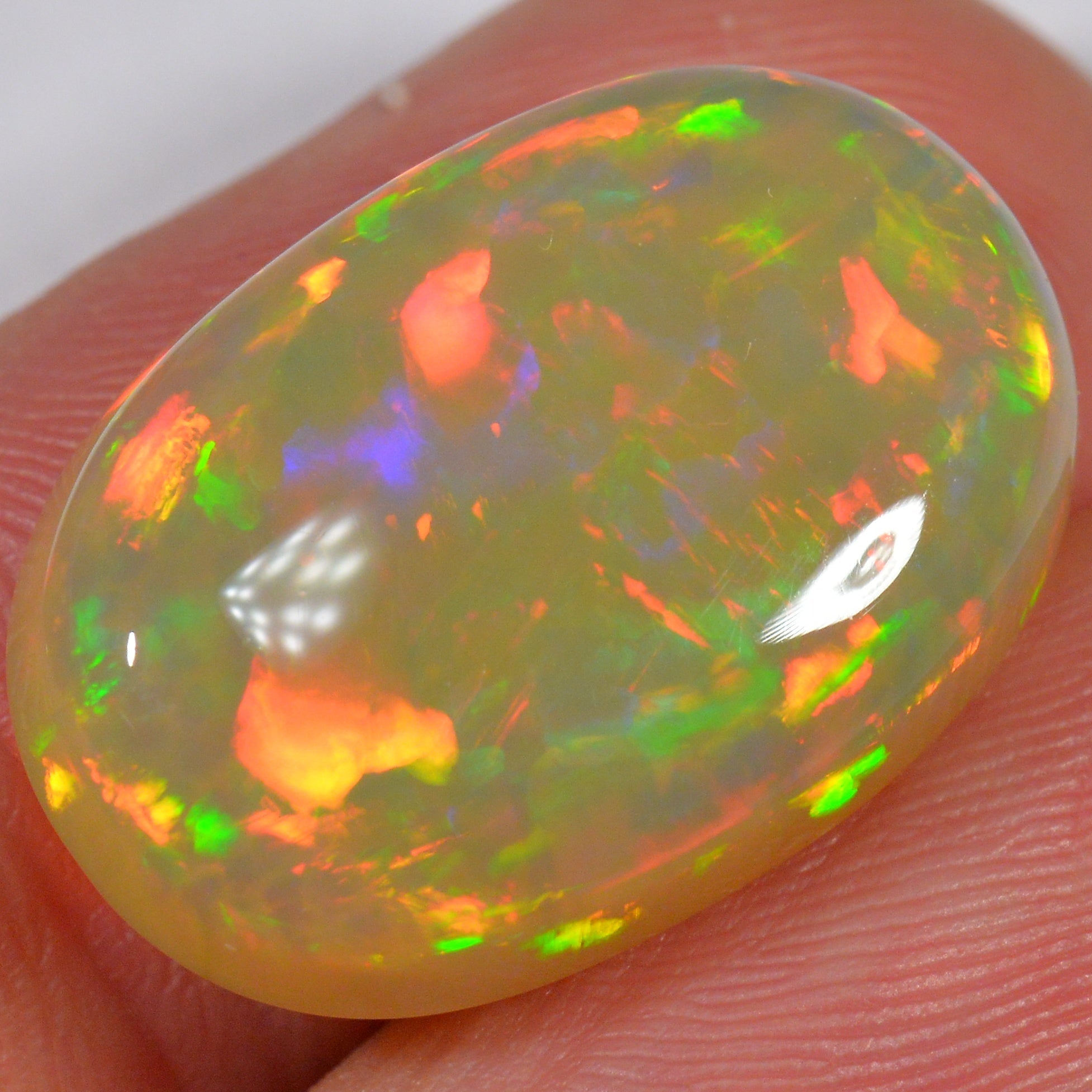 13.5 Karat - Bräunlicher Äthiopischer Welo Opal - DeinOpal