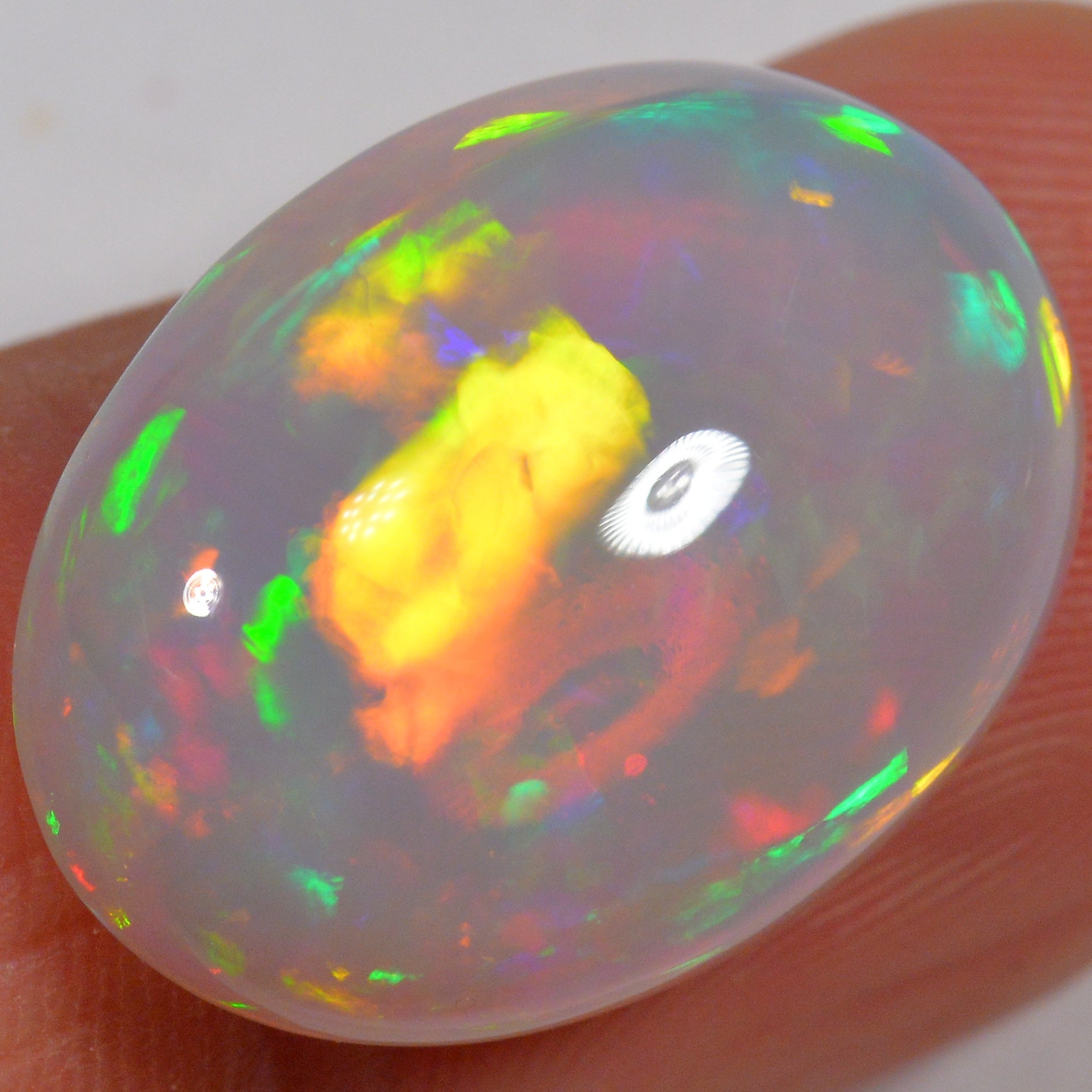 14.1 Karat - Farbintensiver Äthiopischer Welo Opal - DeinOpal