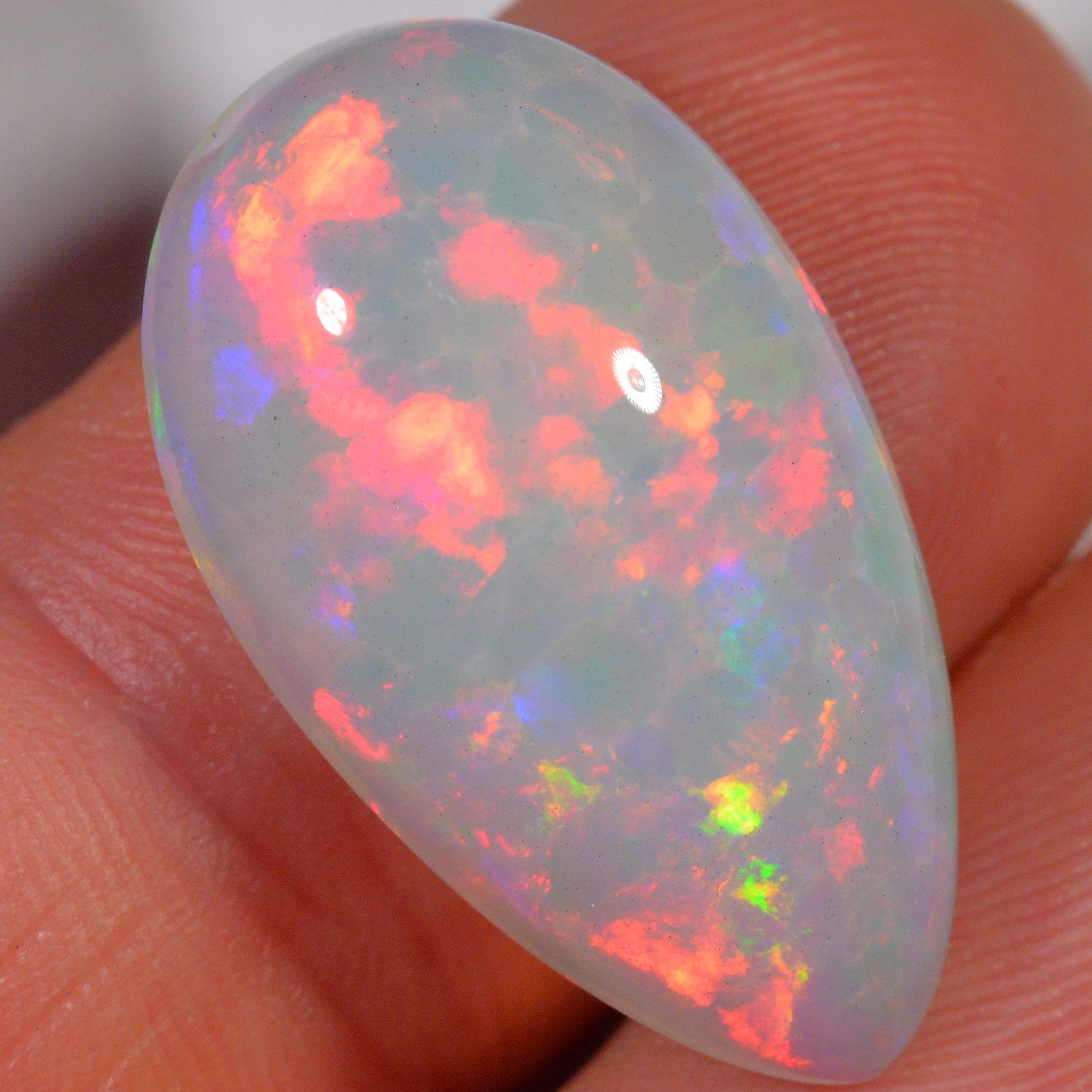15.1 Karat - Äthiopischer Welo Opal mit leichtem Zellenmuster - DeinOpal