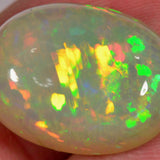 15.2 Karat - Oval geschliffener Äthiopischer Welo Opal mit schönem Muster - DeinOpal