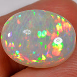 15.4 Karat - Schillernder Äthiopischer Welo Opal mit Waben - Muster - DeinOpal