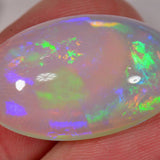 16.3 Karat - Oval geschliffener transparenter Äthiopischer Welo Opal - DeinOpal