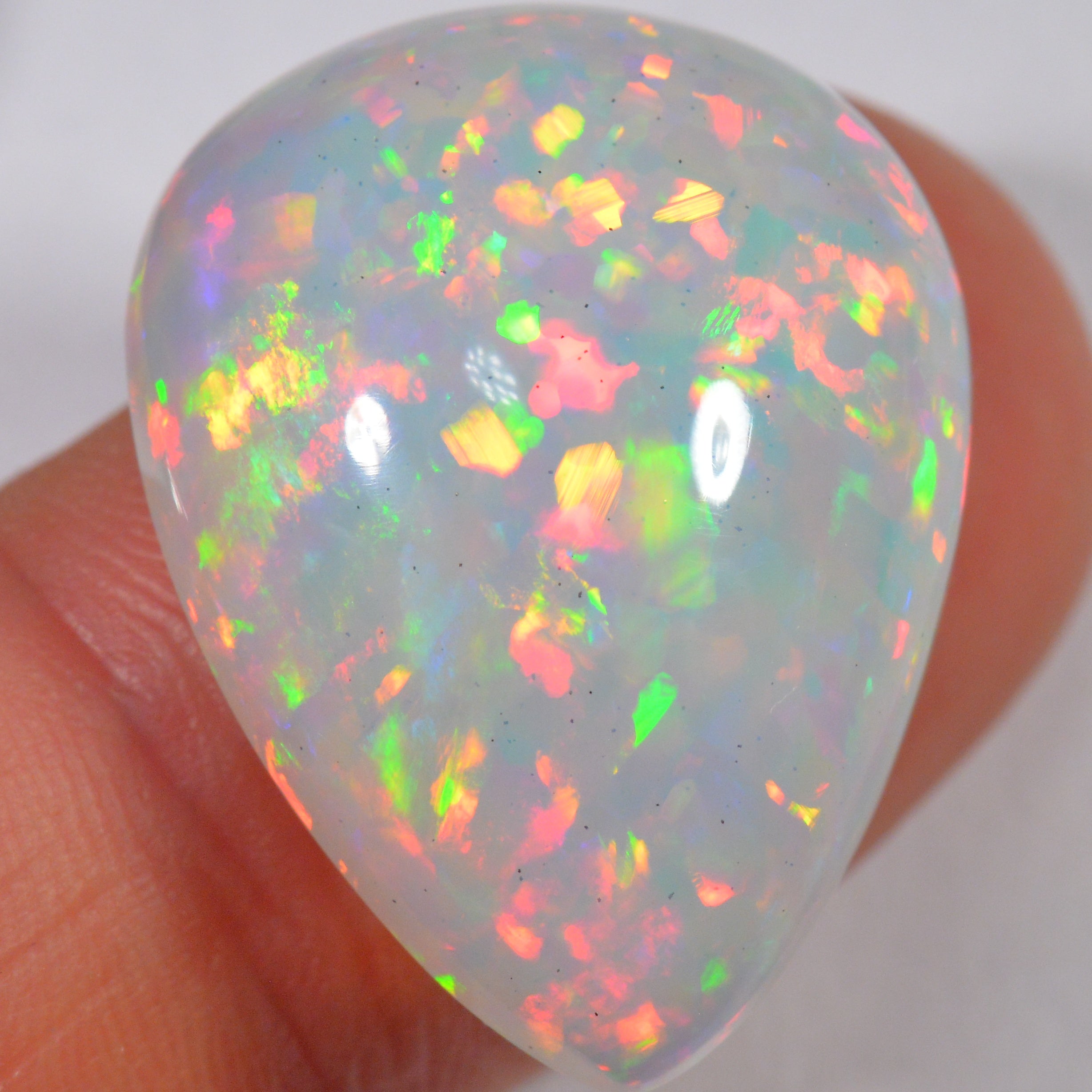 22.4 Karat - Äthiopischer Welo Opal mit Chaff Muster - DeinOpal