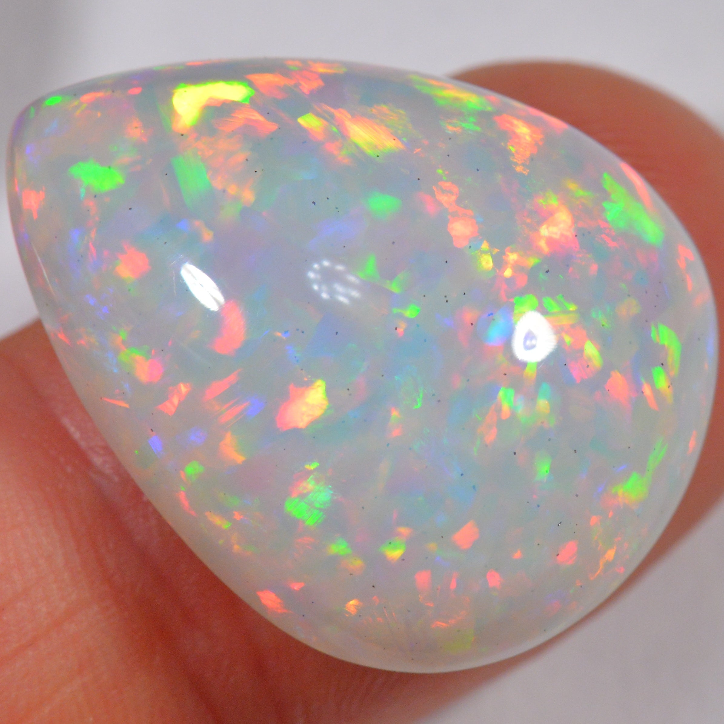22.4 Karat - Äthiopischer Welo Opal mit Chaff Muster - DeinOpal