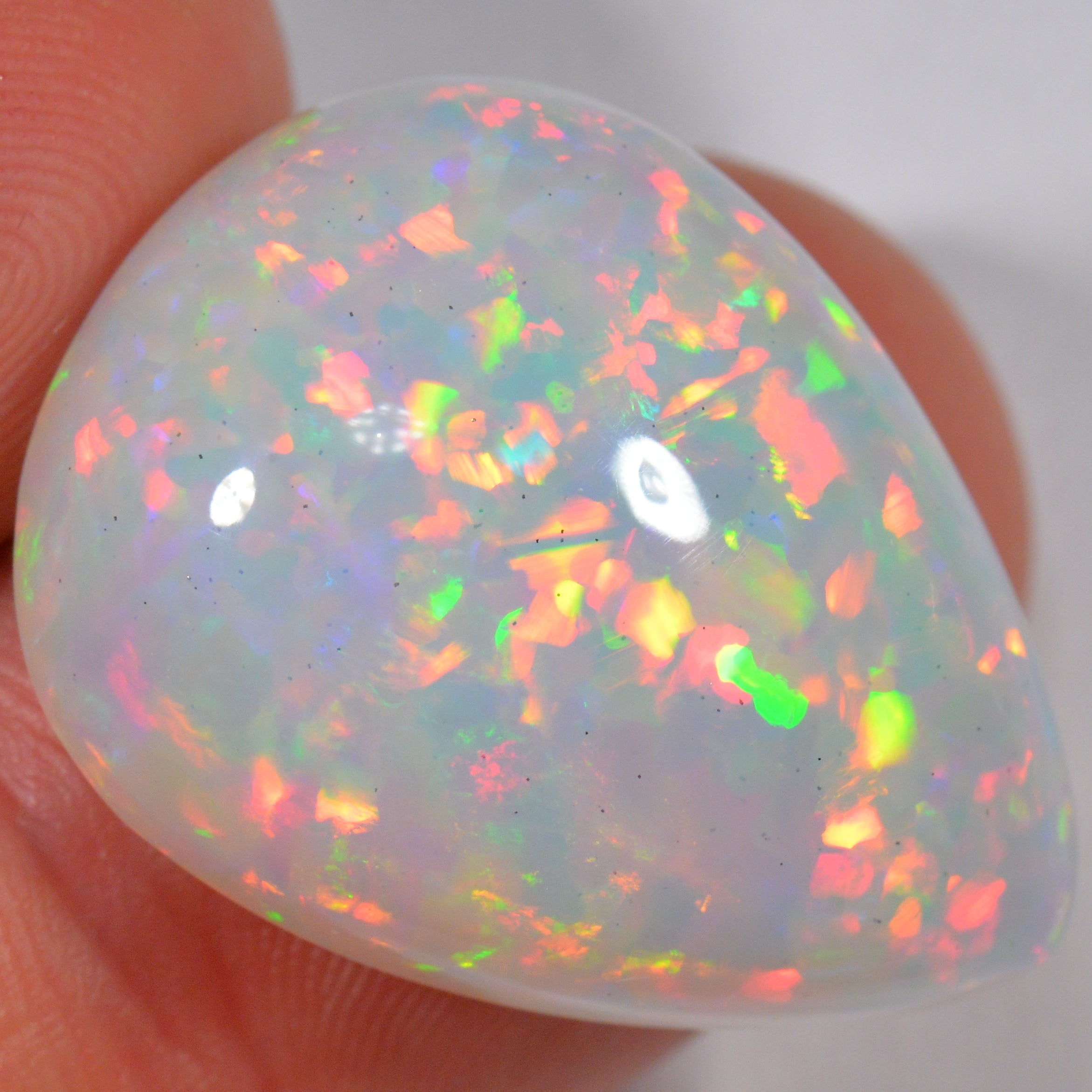 22.4 Karat - Äthiopischer Welo Opal mit Chaff Muster - DeinOpal