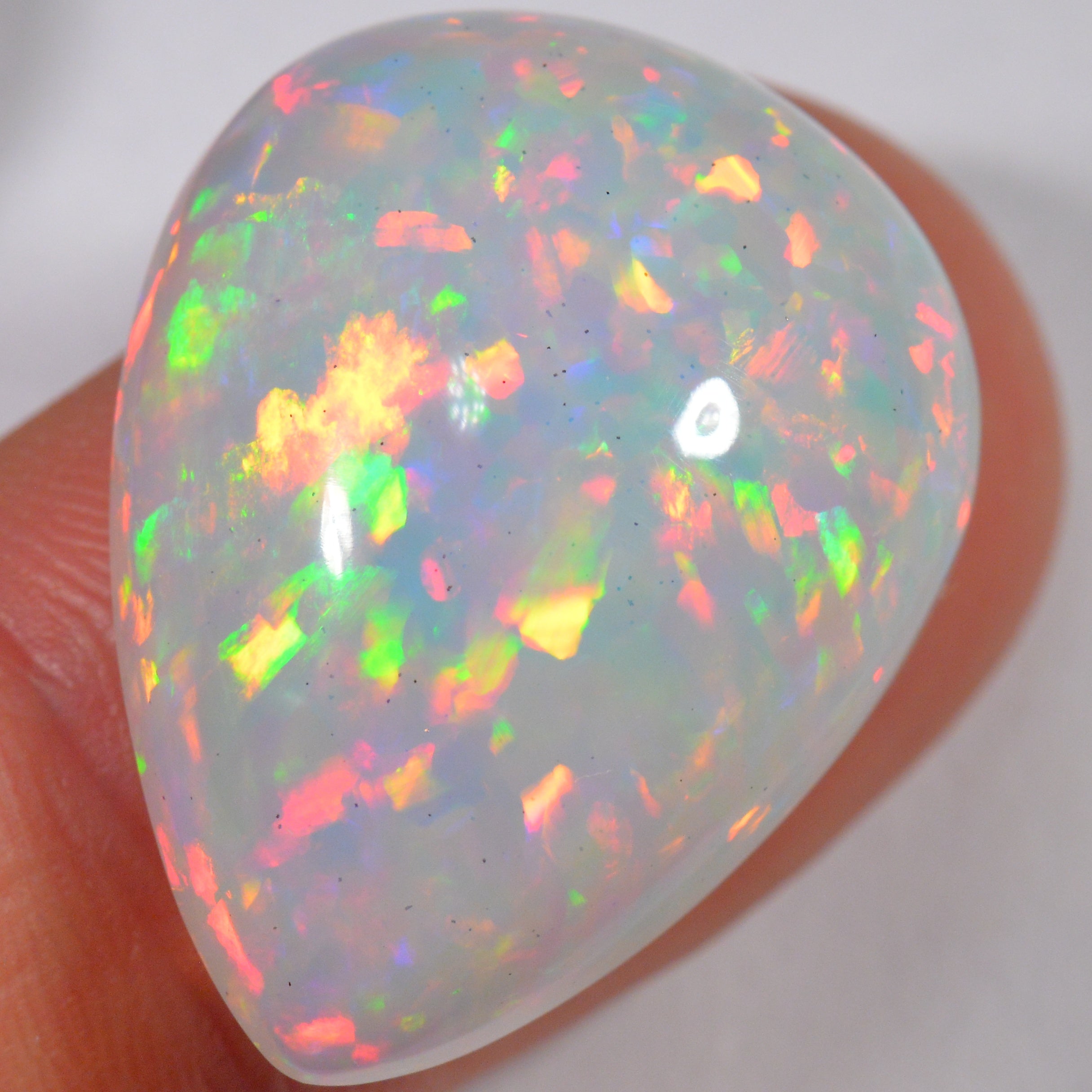 22.4 Karat - Äthiopischer Welo Opal mit Chaff Muster - DeinOpal