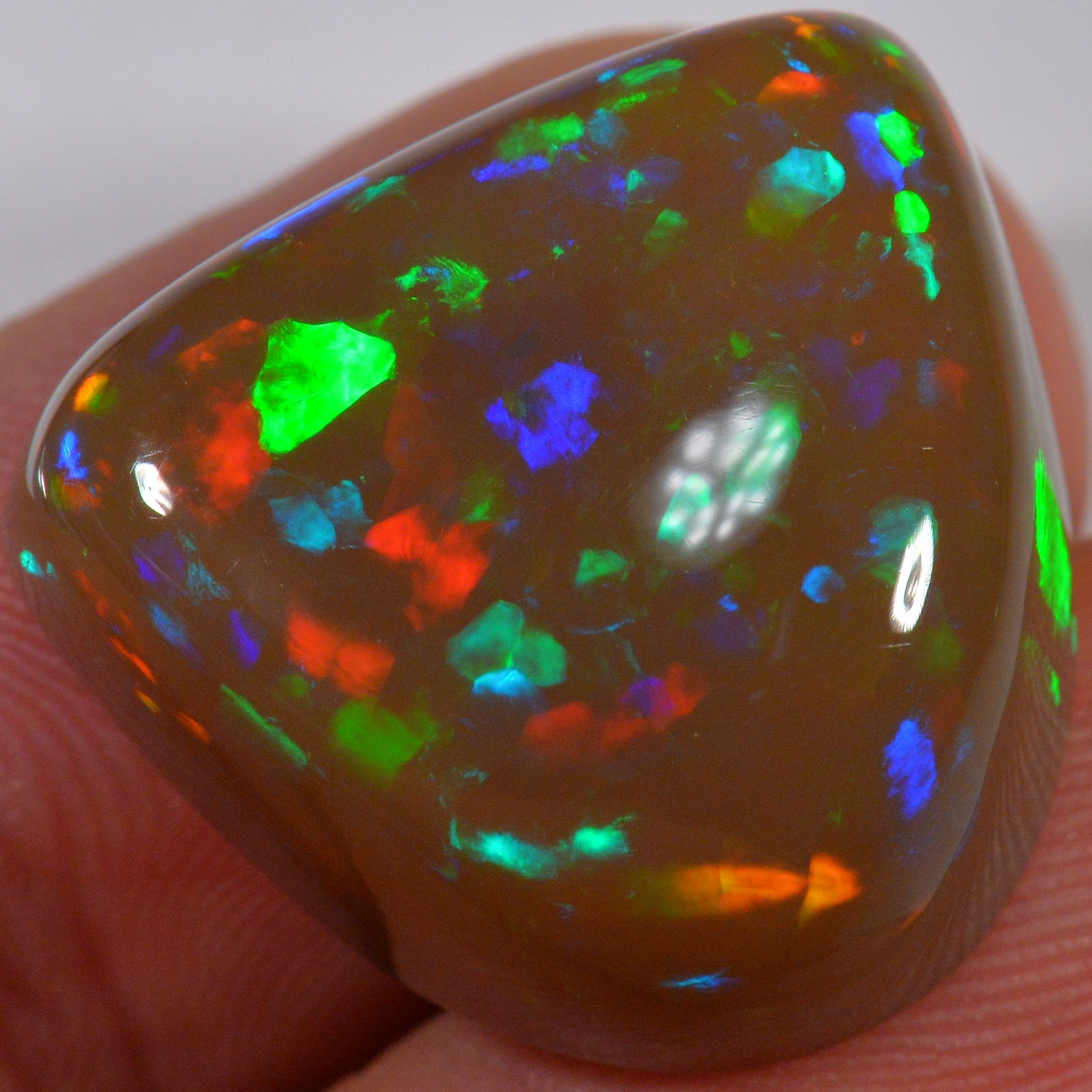 25.1 Karat - Natürlich Dunkler Welo Opal - Beska Mine - DeinOpal