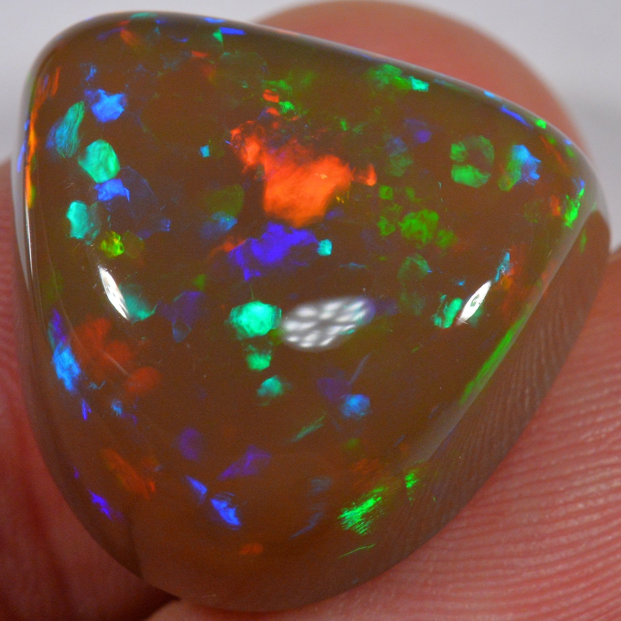 25.1 Karat - Natürlich Dunkler Welo Opal - Beska Mine - DeinOpal
