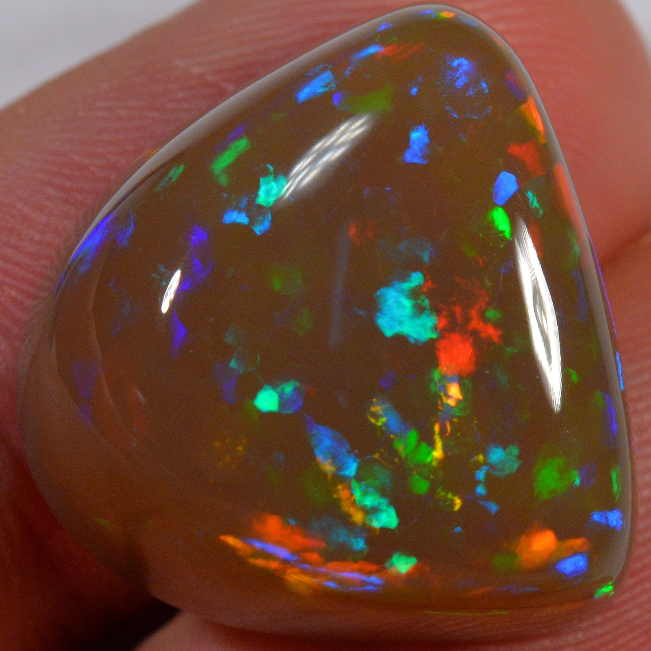 25.1 Karat - Natürlich Dunkler Welo Opal - Beska Mine - DeinOpal