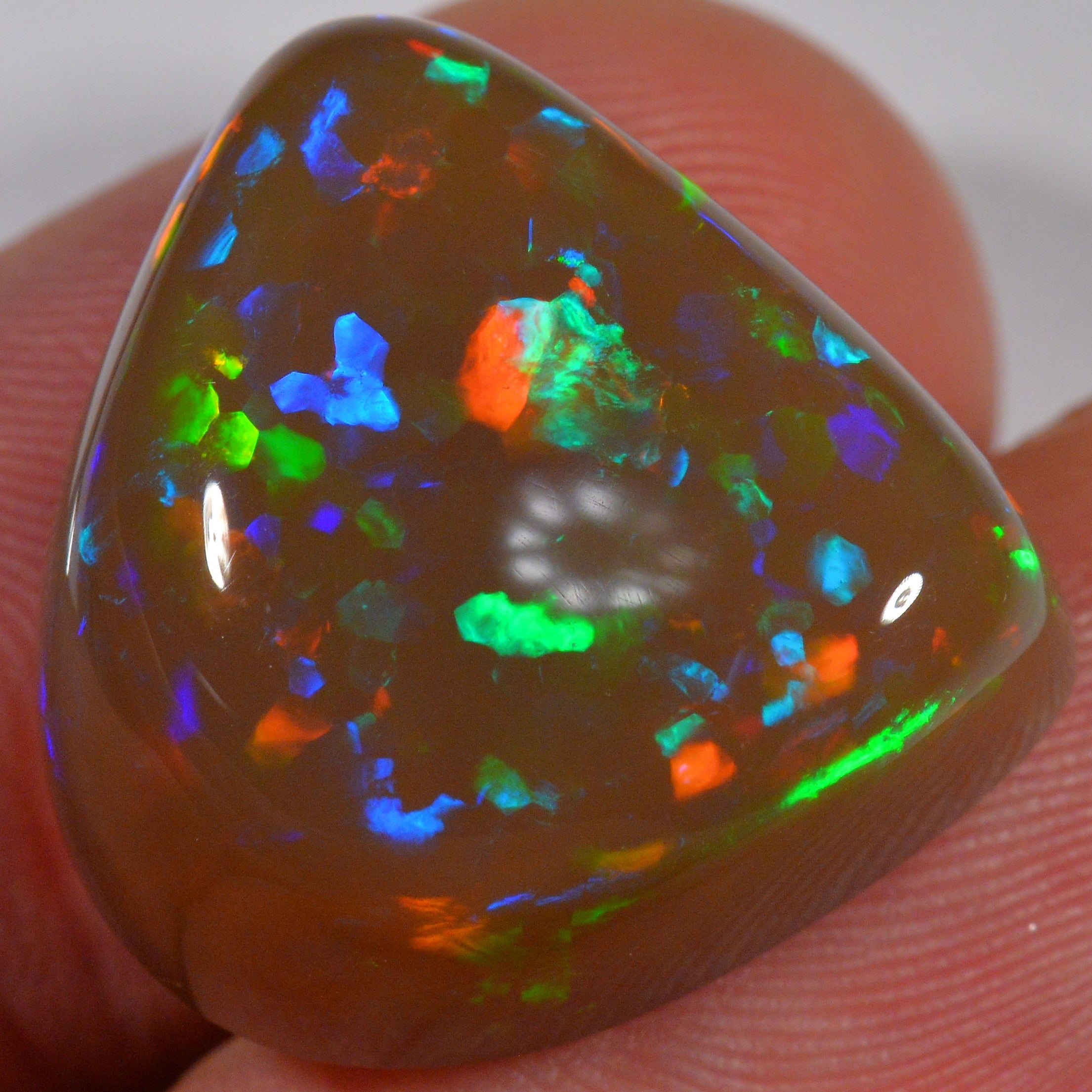 25.1 Karat - Natürlich Dunkler Welo Opal - Beska Mine - DeinOpal