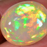 27.5 Karat - Grosser Äthiopischer Welo Opal mit Intensiven Farben - DeinOpal