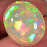 27.5 Karat - Grosser Äthiopischer Welo Opal mit Intensiven Farben - DeinOpal