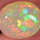 27.5 Karat - Grosser Äthiopischer Welo Opal mit Intensiven Farben - DeinOpal