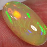 3.1 Karat - Oval geschliffener Äthiopischer Welo Opal mit schönem Muster - DeinOpal