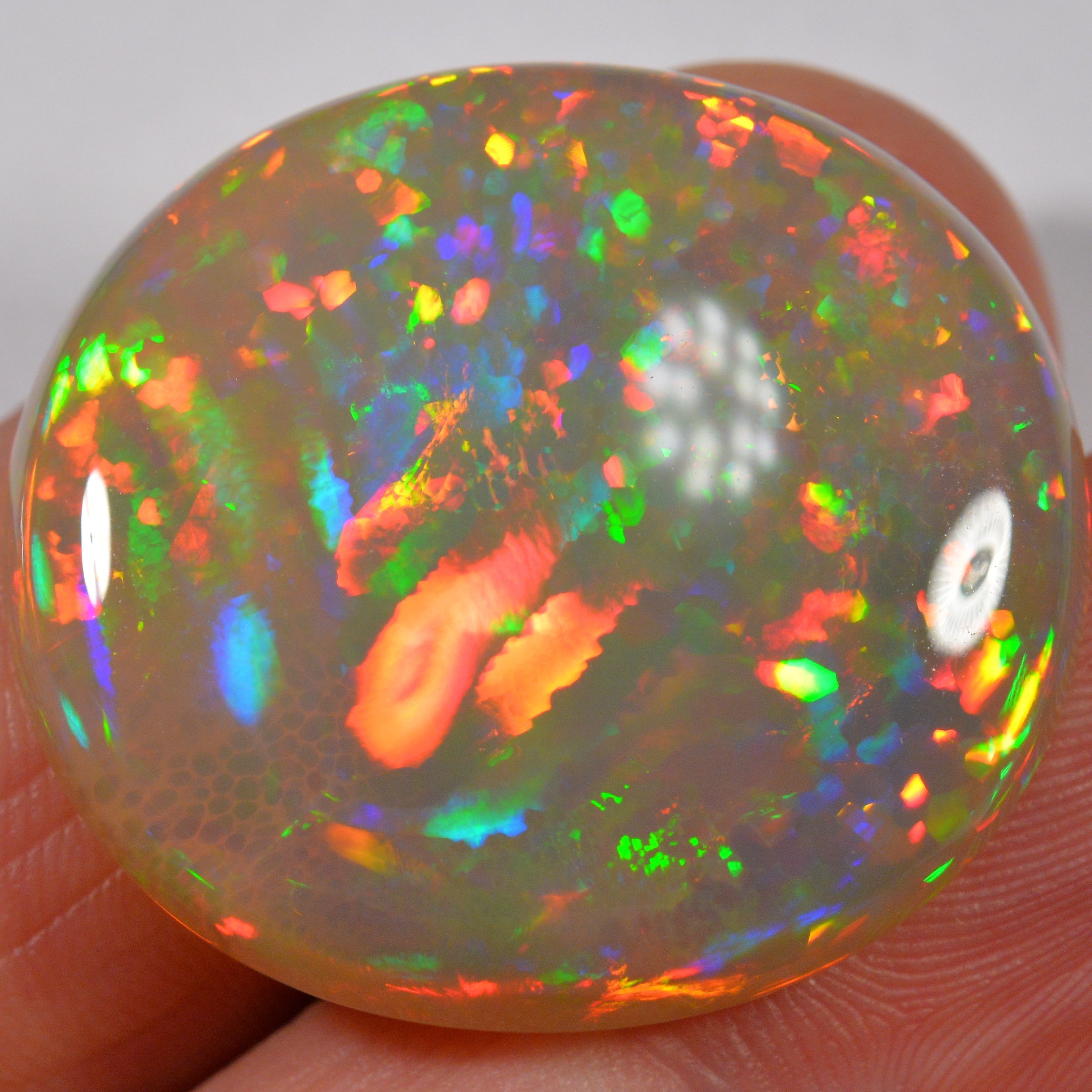 35.8 Karat - Wunderschöner Grosser Dunkler Welo Opal - DeinOpal