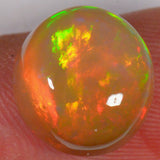 4.7 Karat - Ovaler Äthiopischer Welo Opal mit brauner Grundfarbe - DeinOpal