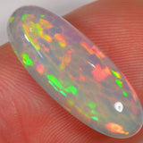 5.2 Karat - Oval Geschliffener Äthiopischer Welo Opal mit Dreieckzellen - Muster - DeinOpal