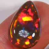 9 Karat - Brillanter Dunkler Äthiopischer Welo Opal - Beska Mine – natürlicher äthiopischer Welo Opal