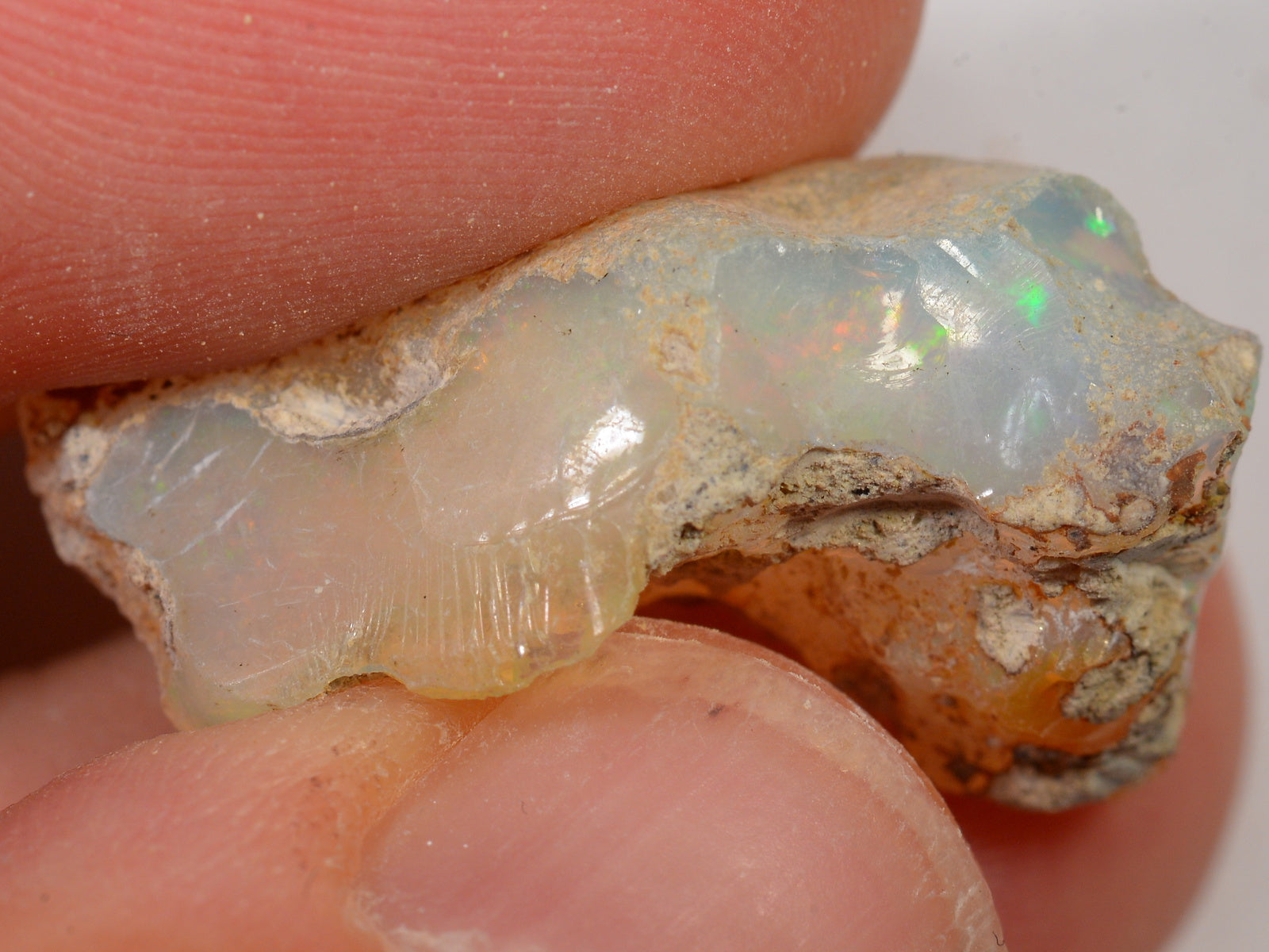 15 Karat - Roher Äthiopischer Welo Opal – natürlicher äthiopischer Welo Opal