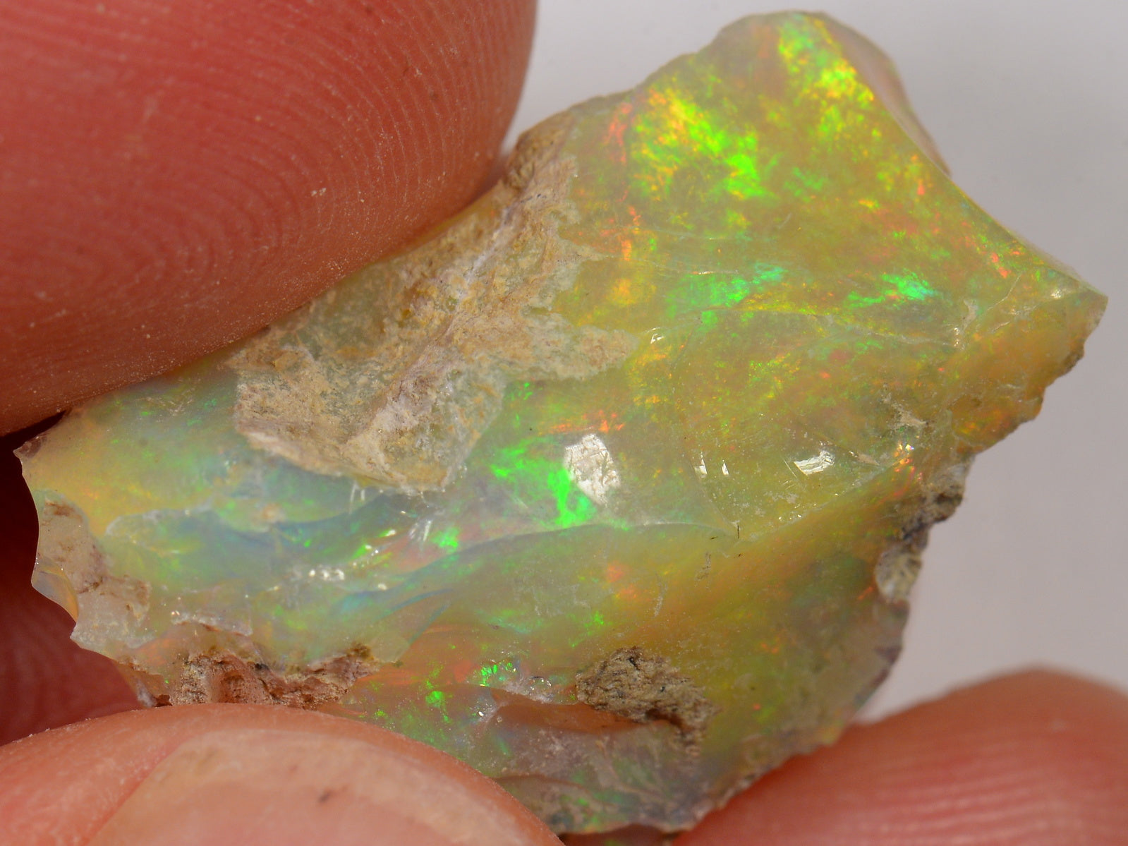 15 Karat - Roher Äthiopischer Welo Opal – natürlicher äthiopischer Welo Opal
