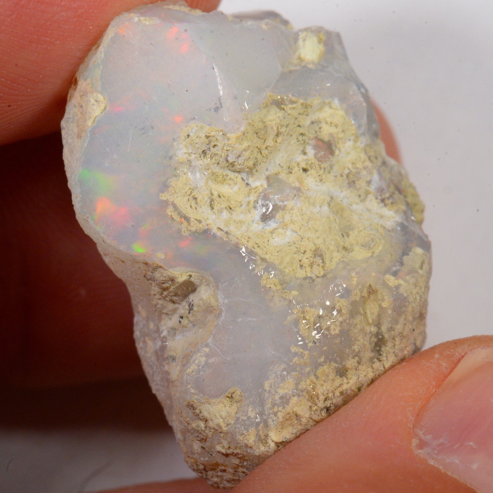 40.2 Karat - Roher Äthiopischer Welo Opal – natürlicher äthiopischer Welo Opal
