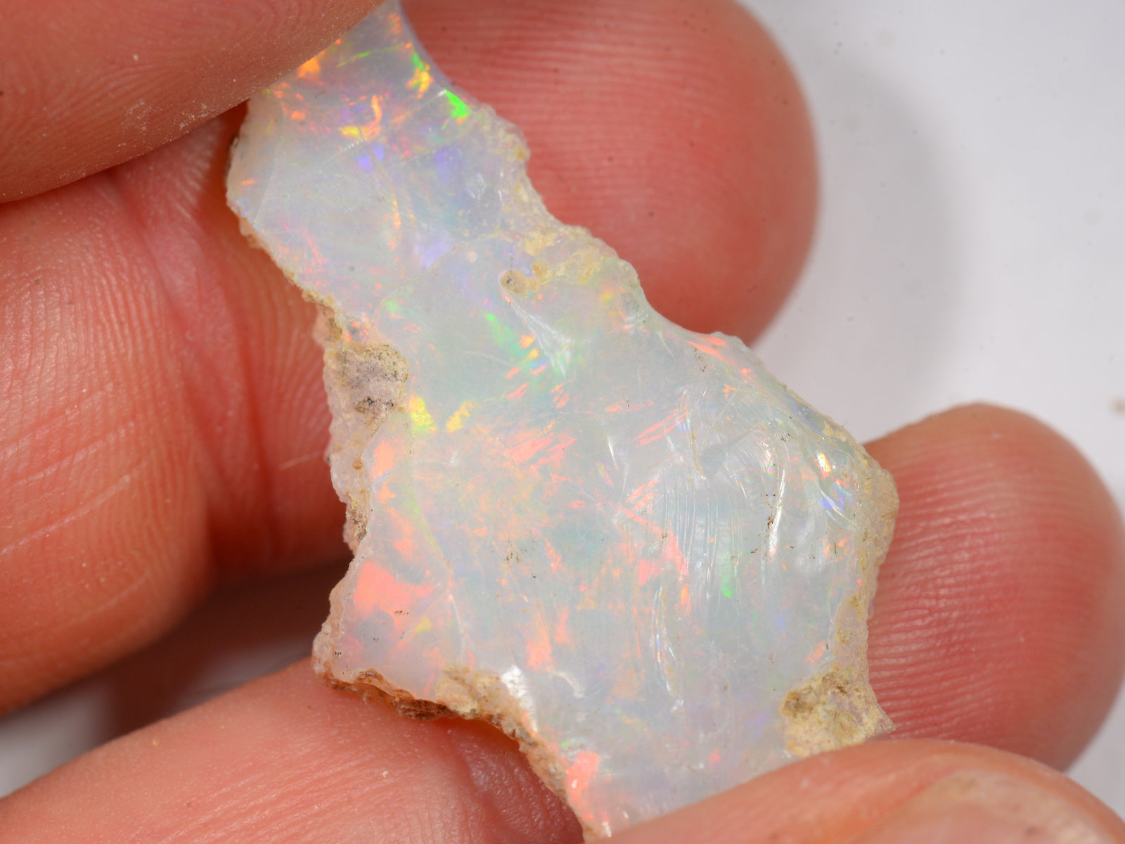 15 Karat - Roher Äthiopischer Welo Opal – natürlicher äthiopischer Welo Opal