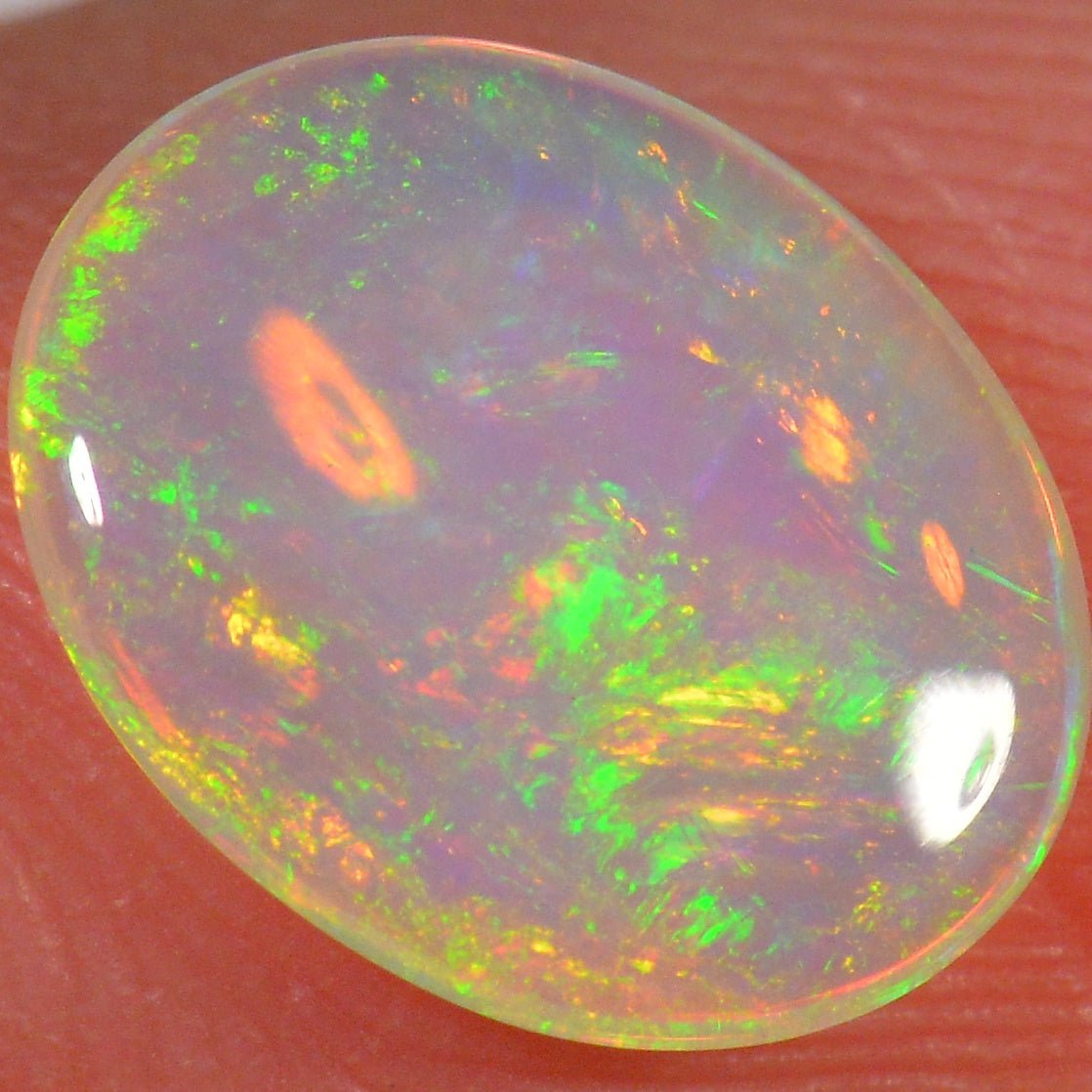 1 Carat Ethiopian Welo Opal — natural untreated Ethiopian Welo opal
