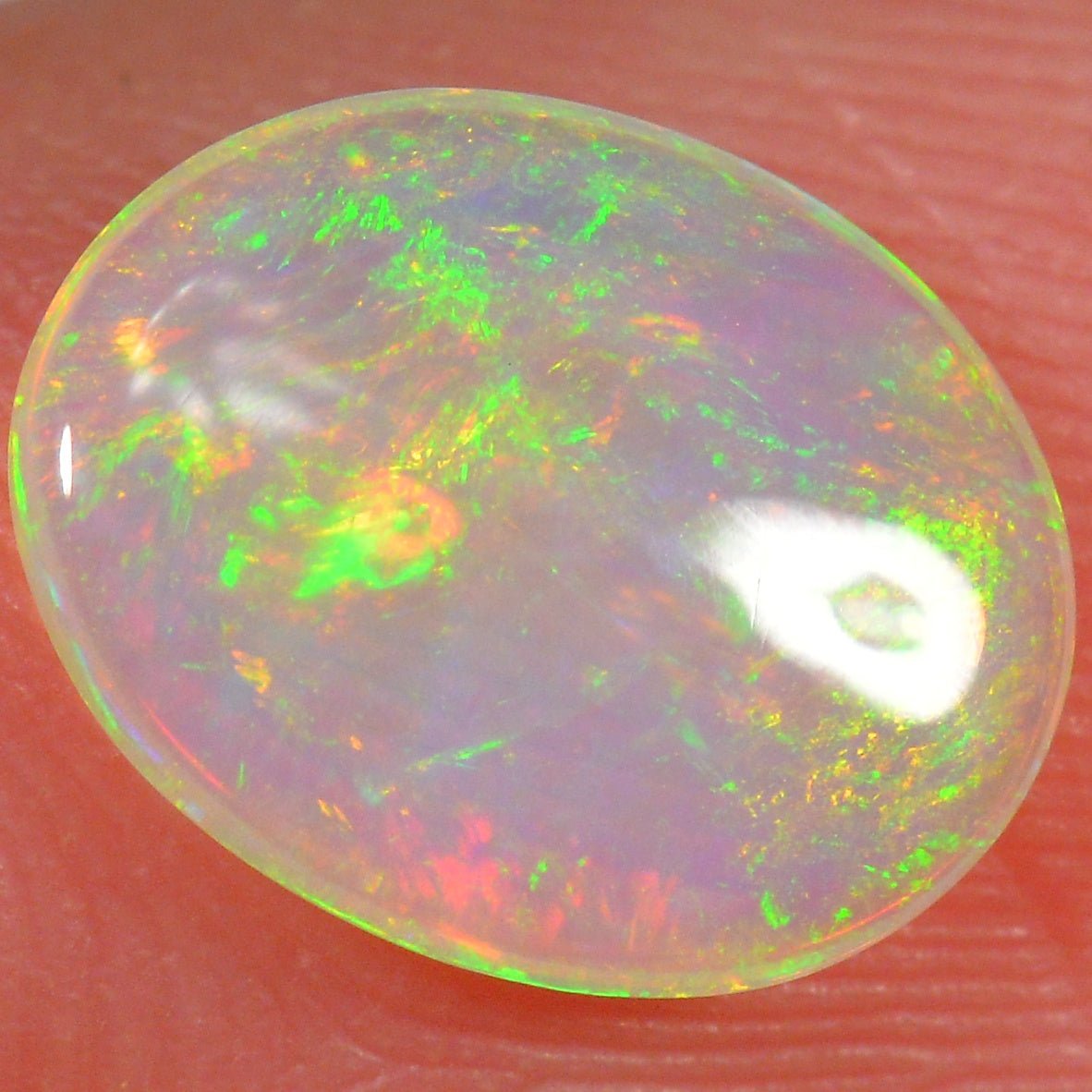 1 Carat Ethiopian Welo Opal — natural untreated Ethiopian Welo opal