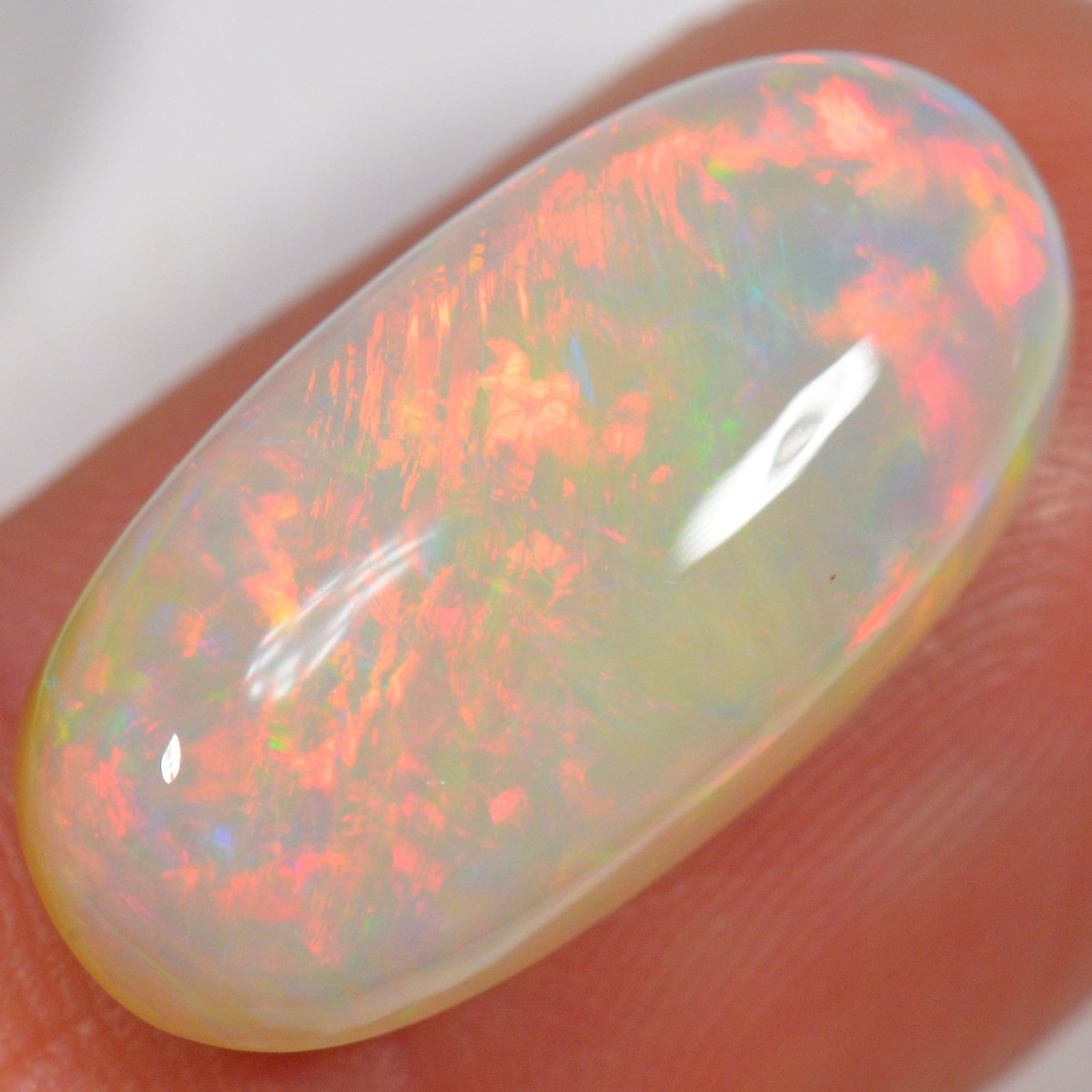 10.6 Carat - Reds - Ethiopian Welo Opal — natural untreated Ethiopian Welo opal