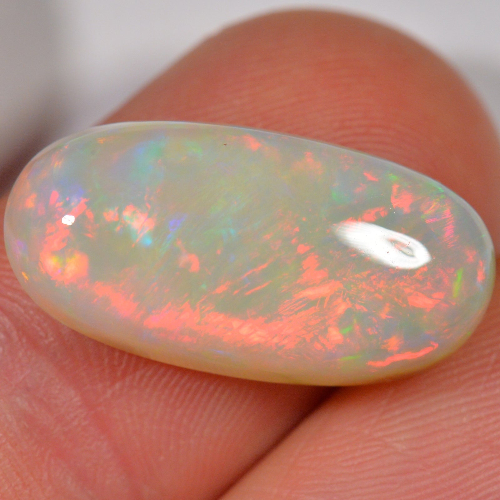 10.6 Karat - Rot - Äthiopischer Welo Opal - DeinOpal