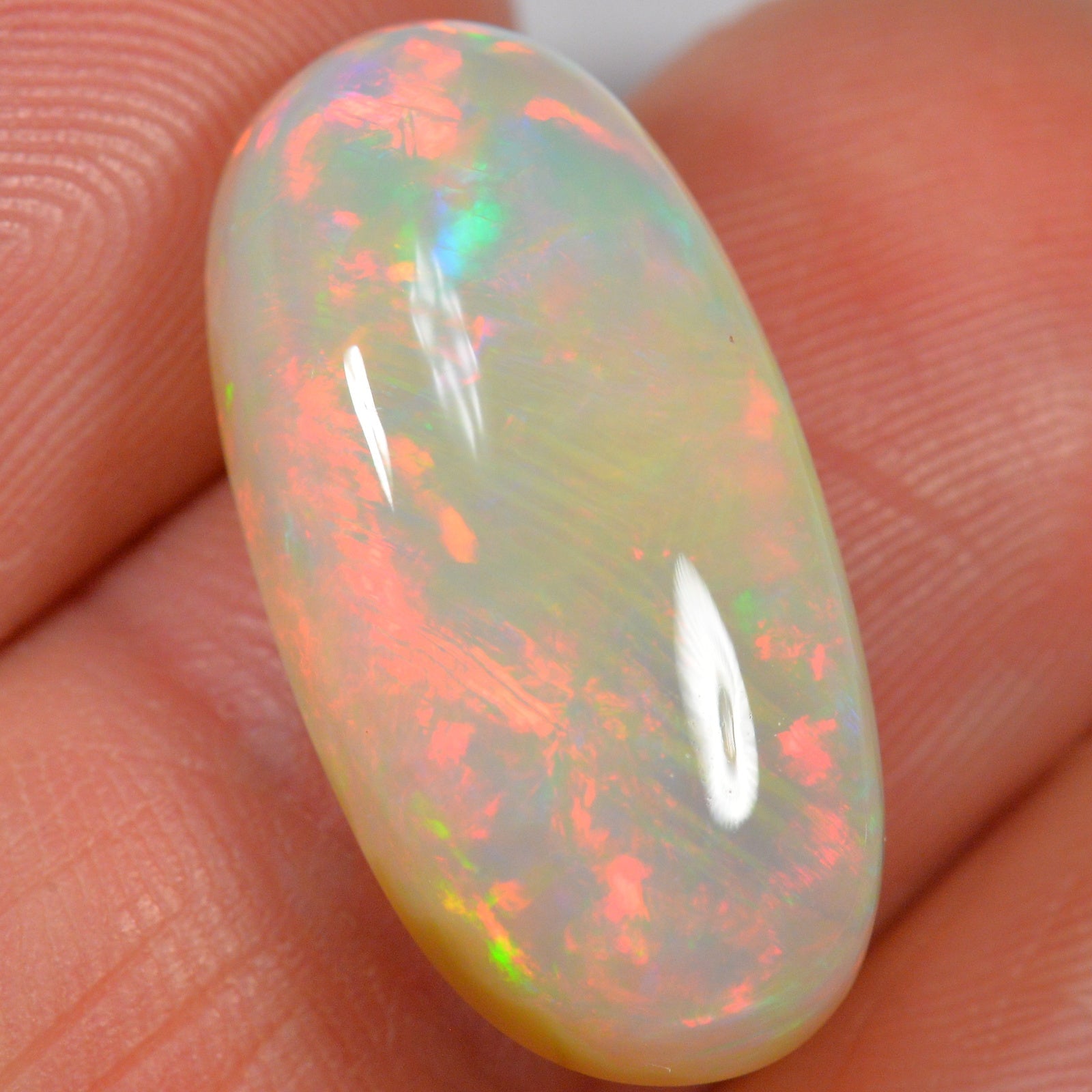 10.6 Karat - Rot - Äthiopischer Welo Opal - DeinOpal