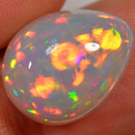 10.6 Carat - Brilliant Saturated Ethiopian Welo Opal — natural untreated Ethiopian Welo opal
