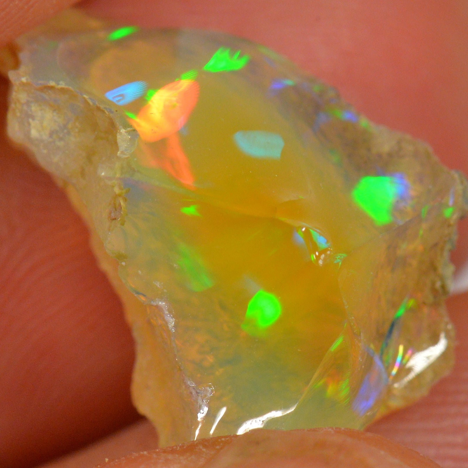 10.8 Karat - Roher Äthiopischer Welo Opal - DeinOpal