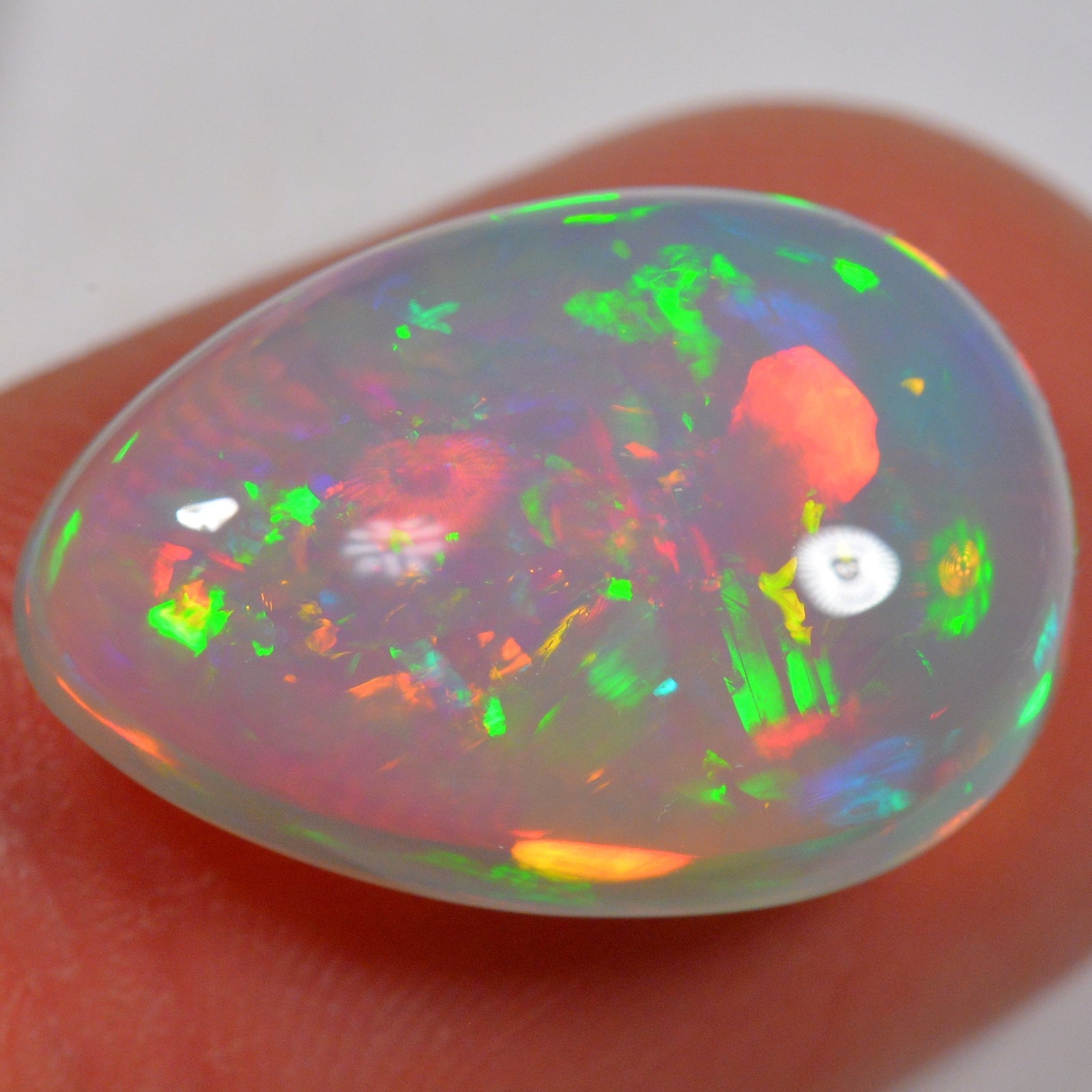 11 Carat Ethiopian Welo Opal — natural untreated Ethiopian Welo opal