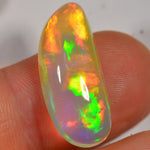 11 Carat Ethiopian Welo Opal with Neon Colors — natural untreated Ethiopian Welo opal