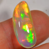 11 Carat Ethiopian Welo Opal with Neon Colors — natural untreated Ethiopian Welo opal