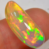 11 Carat Ethiopian Welo Opal with Neon Colors — natural untreated Ethiopian Welo opal