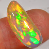 11 Carat Ethiopian Welo Opal with Neon Colors — natural untreated Ethiopian Welo opal