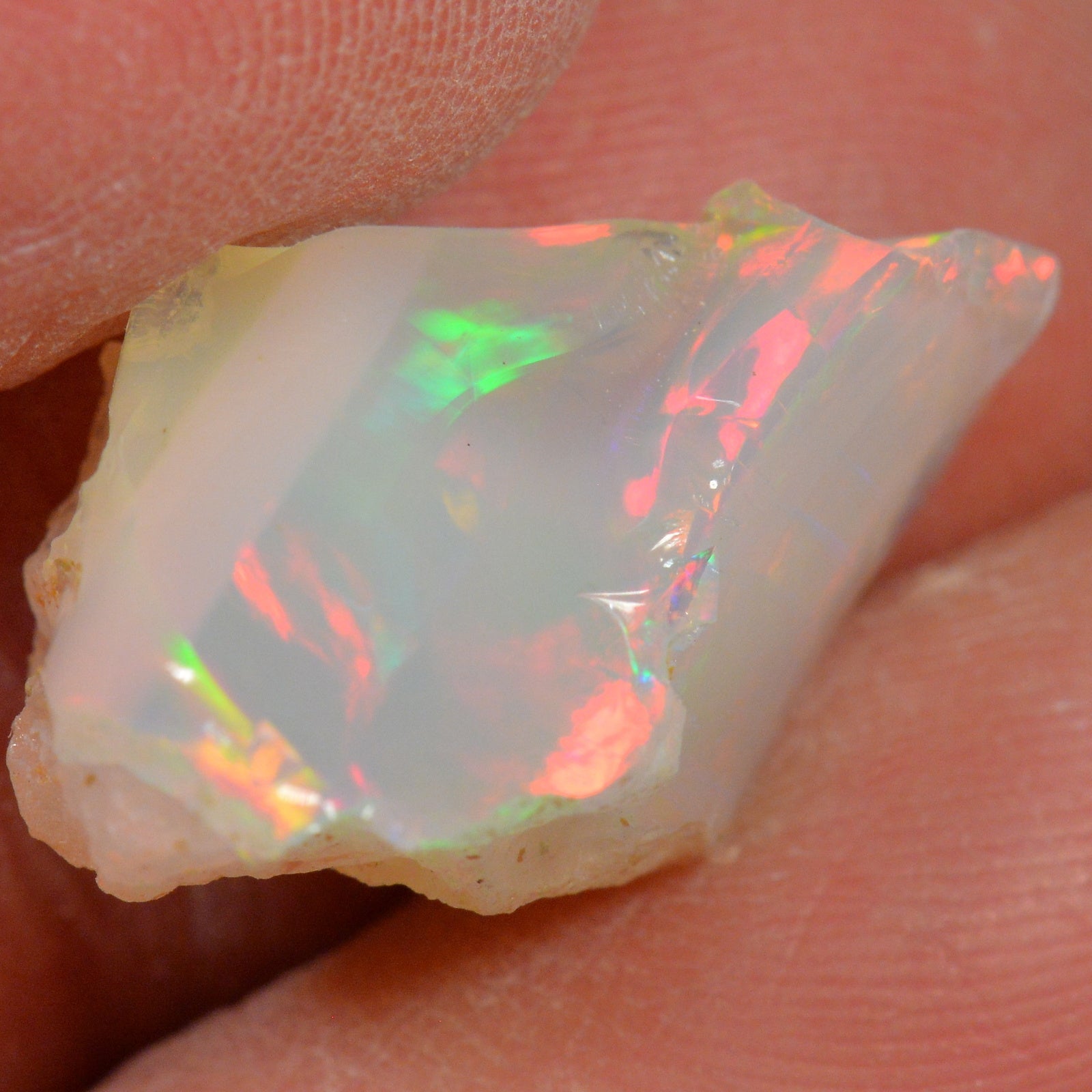 11.1 Carat Rough Ethiopian Welo Opal — natural untreated rough Ethiopian Welo opal