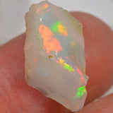 11.1 Carat Rough Ethiopian Welo Opal — natural untreated rough Ethiopian Welo opal