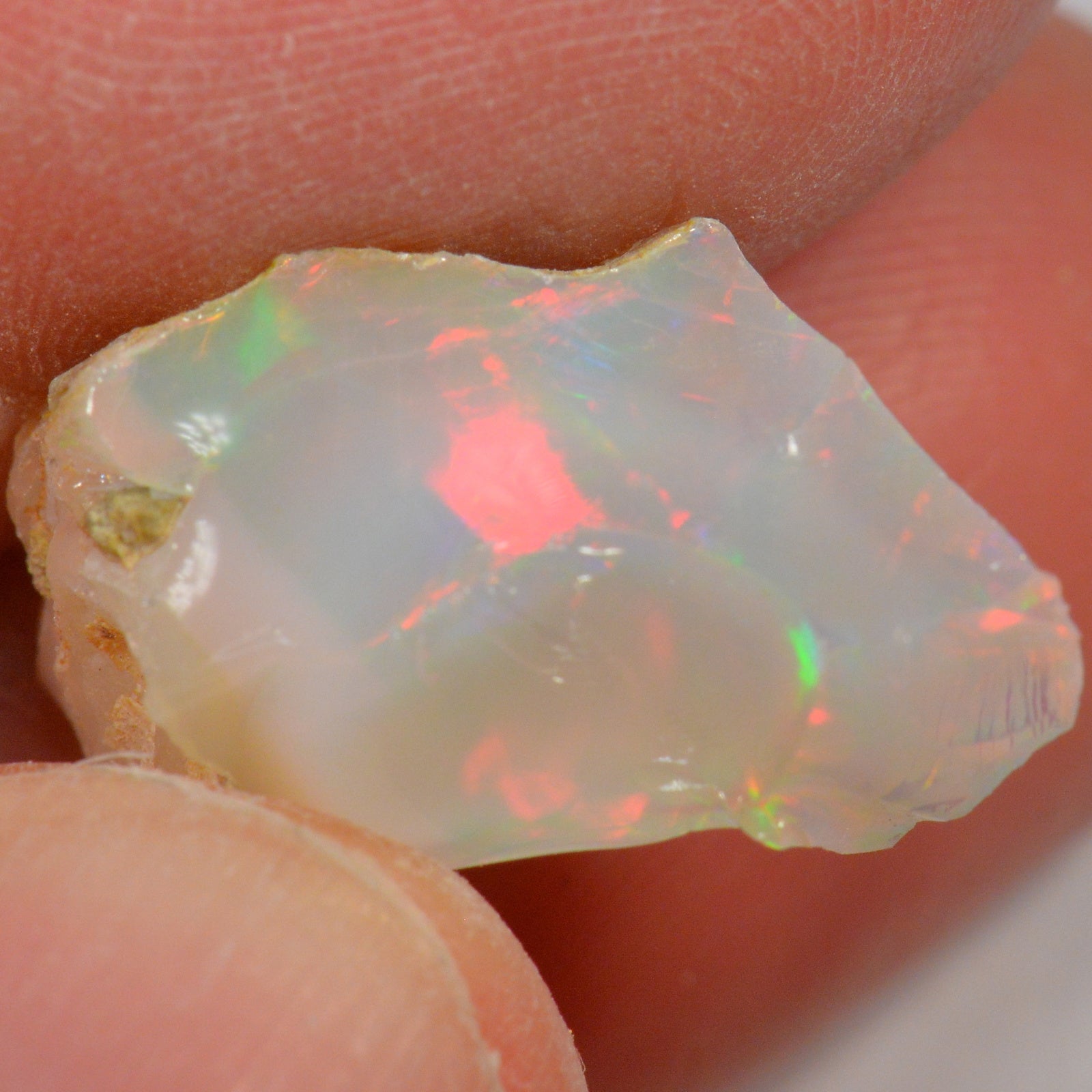11.1 Carat Rough Ethiopian Welo Opal — natural untreated rough Ethiopian Welo opal