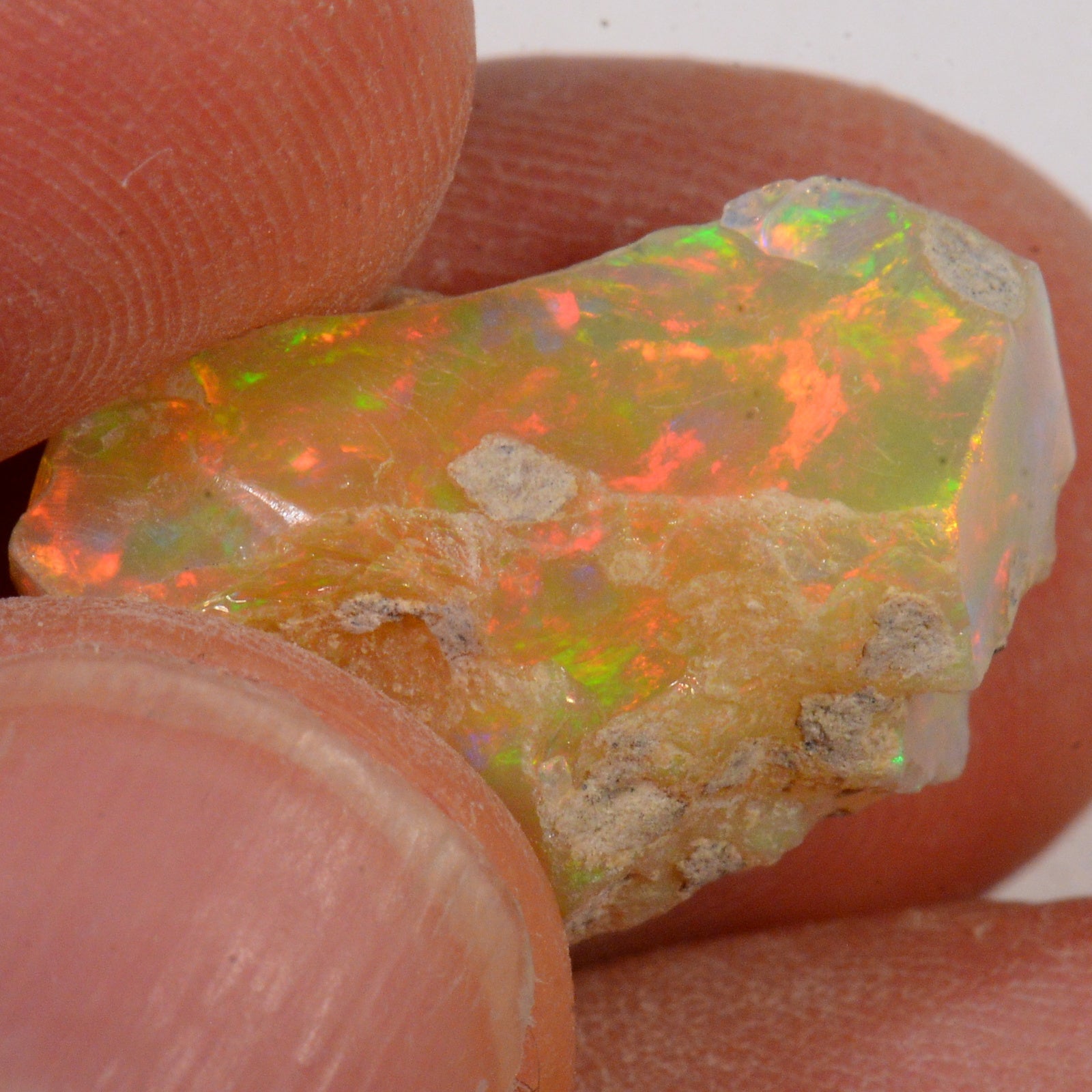 11.2 Carat - Rough Ethiopian Welo Opal — natural untreated rough Ethiopian Welo opal