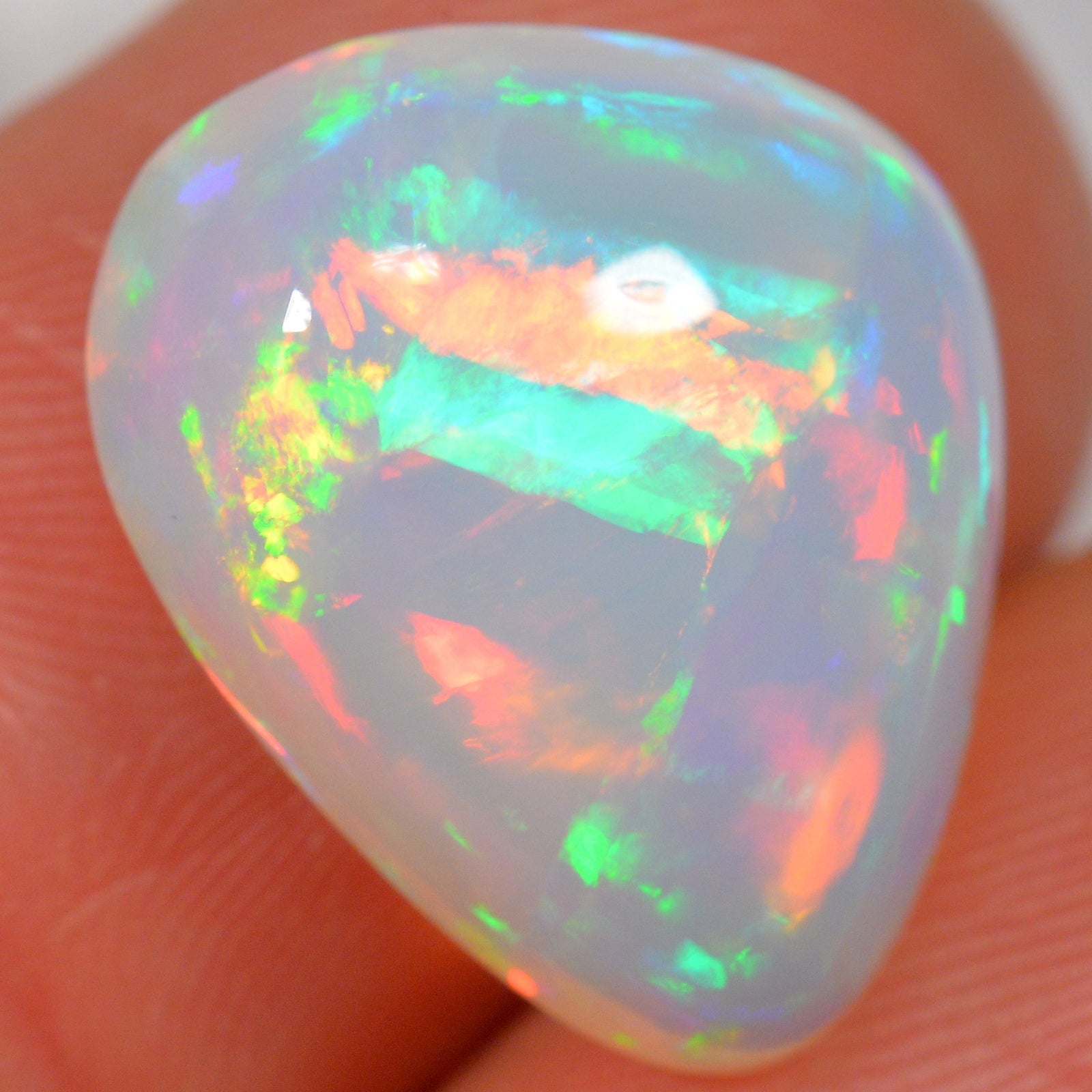 11.2 Carat Very Bright Ethiopian Welo Opal — natural untreated Ethiopian Welo opal