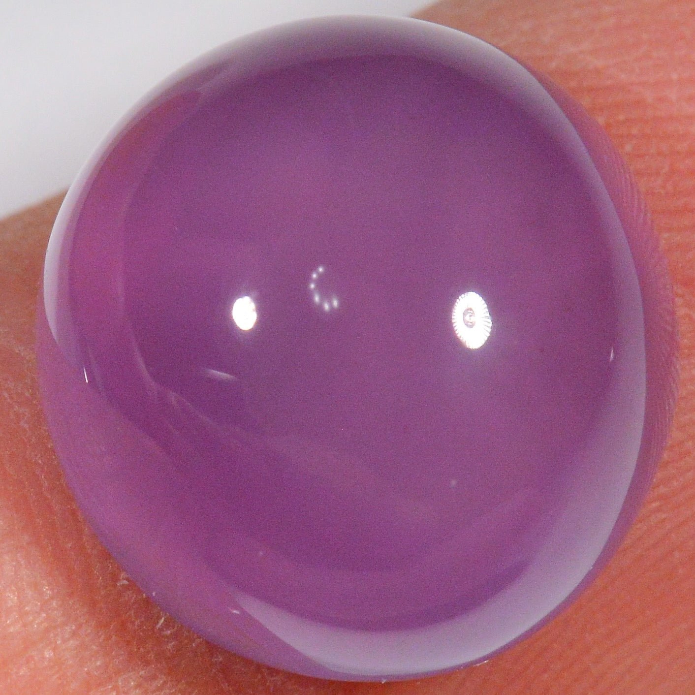 11.3 Karat - Lila Chalzedon aus Äthiopien - DeinOpal