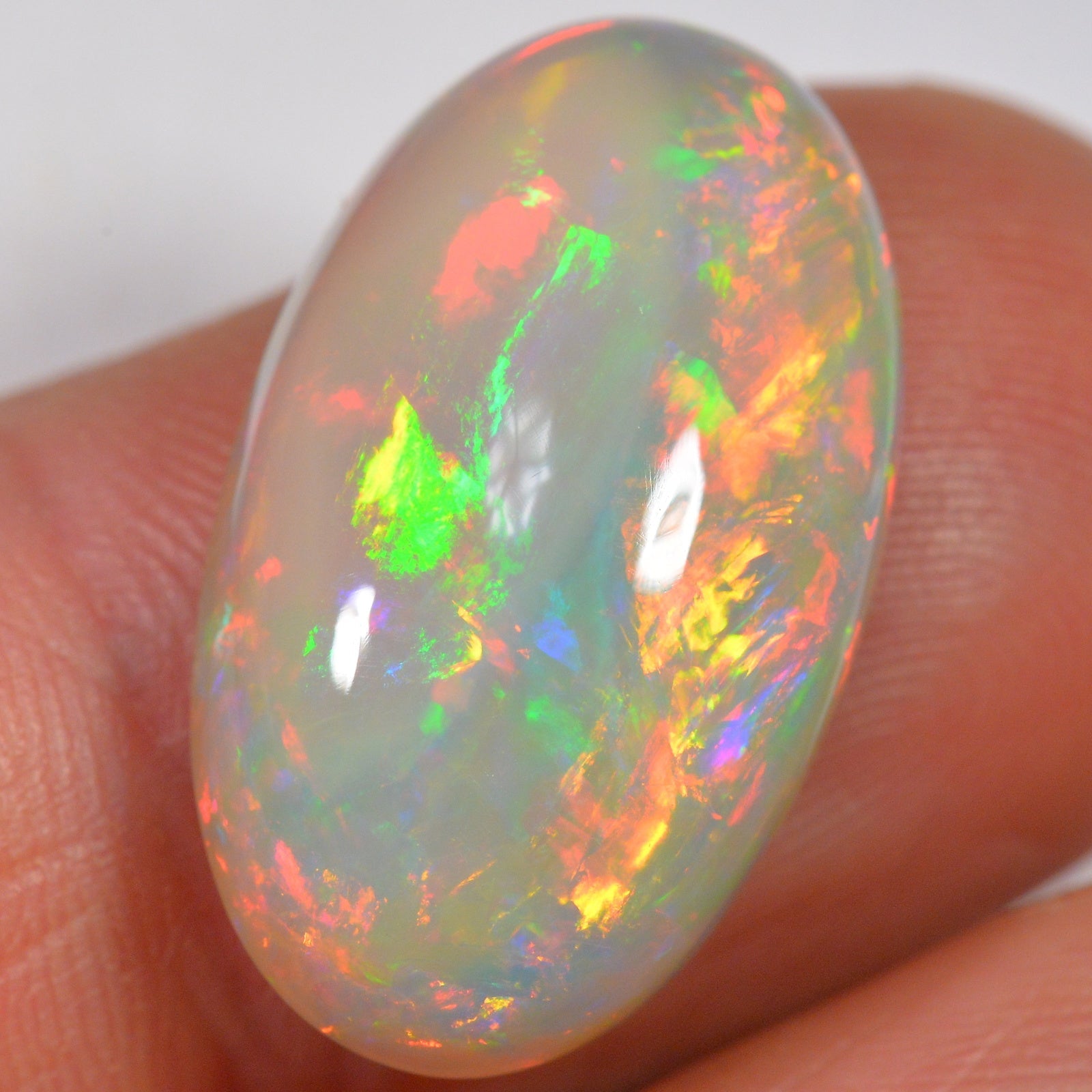 11.5 Carat - Brilliant Ethiopian Welo Opal — natural untreated Ethiopian Welo opal