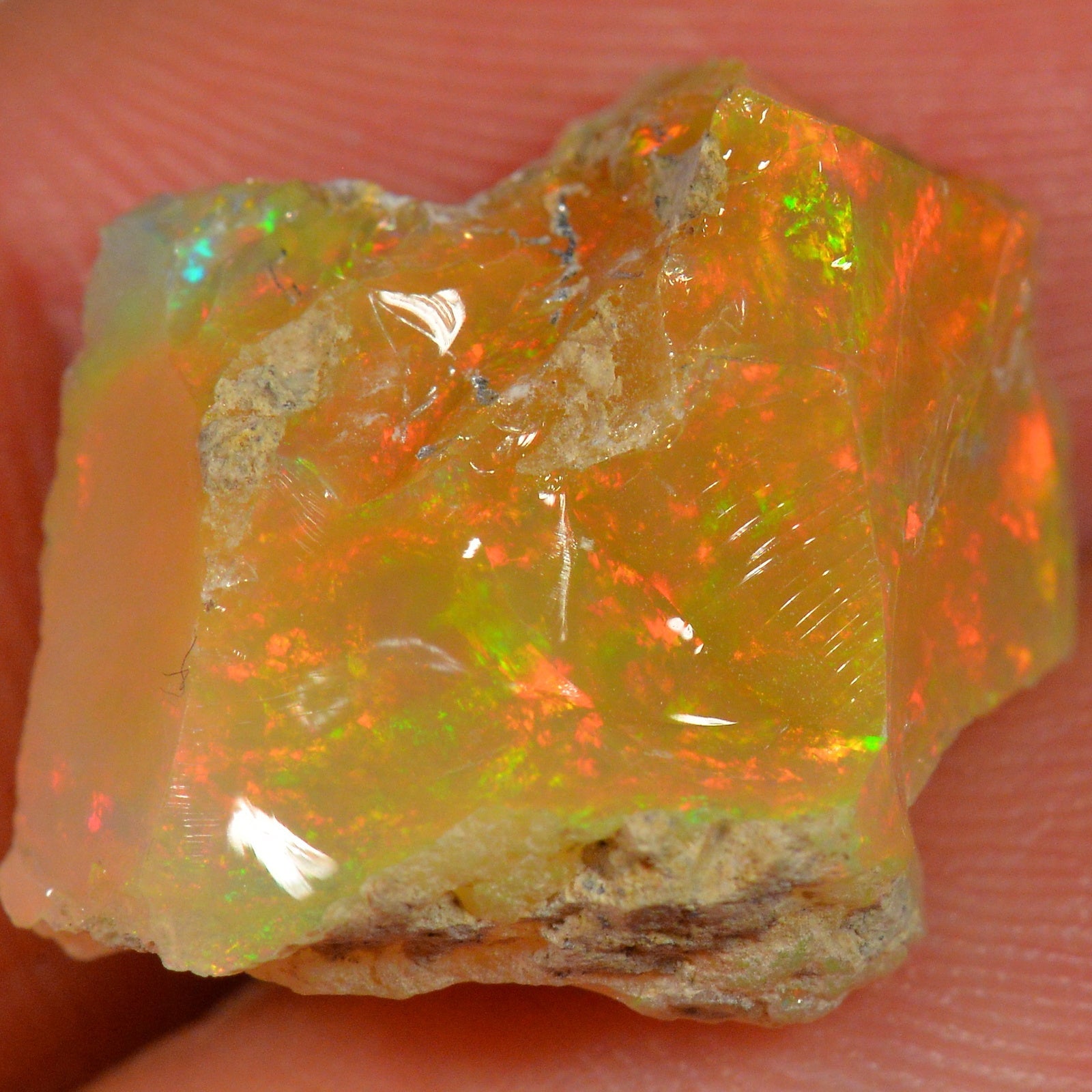 11.7 Carat - Rough Ethiopian Welo Opal — natural untreated rough Ethiopian Welo opal