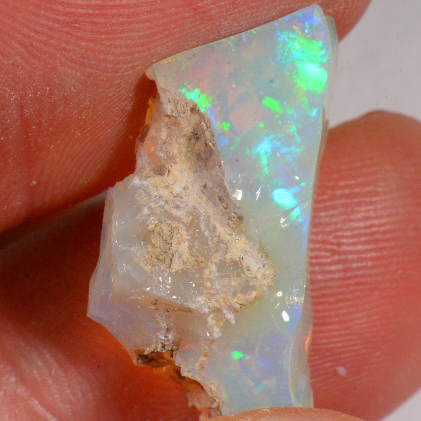 11 Karat - Roher Äthiopischer Welo Opal – natürlicher äthiopischer Welo Opal